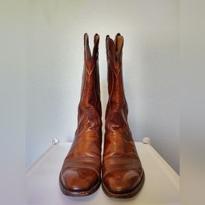 Lucchese Vintage Goatskin Cowboy Boots